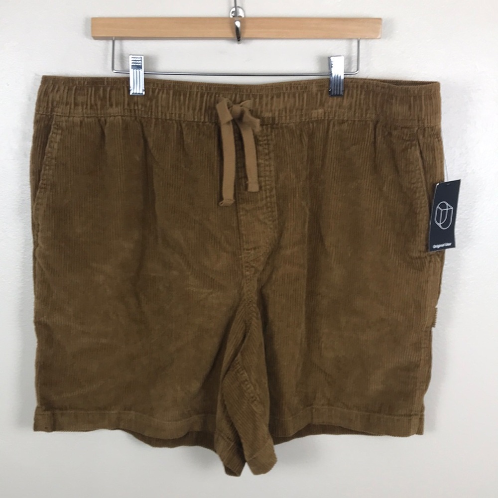Original Use‎ Mens XL Corduroy Cargo Shorts. NEW